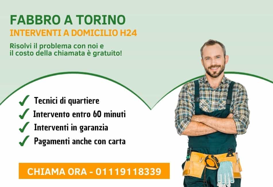 Fabbro Torino - Pronto intervento h24